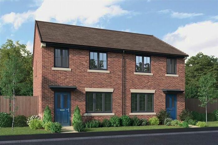 3 Bedroom Semi-Detached House For Sale In "The Overton" At Priory Gardens, Corbridge, NE45
