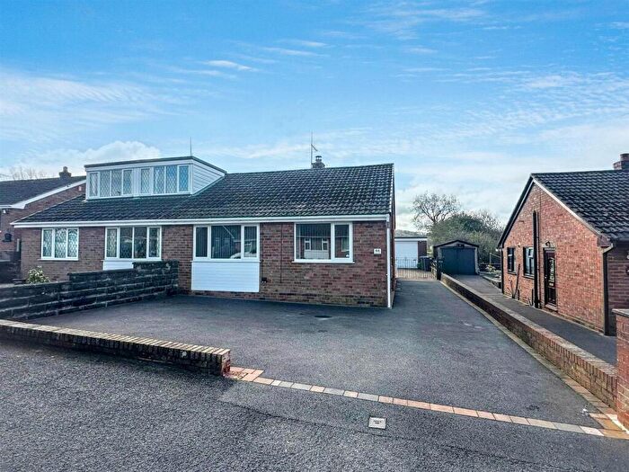 2 Bedroom Semi-Detached Bungalow For Sale In Thorley Drive, Cheadle, Staffordshire, ST10