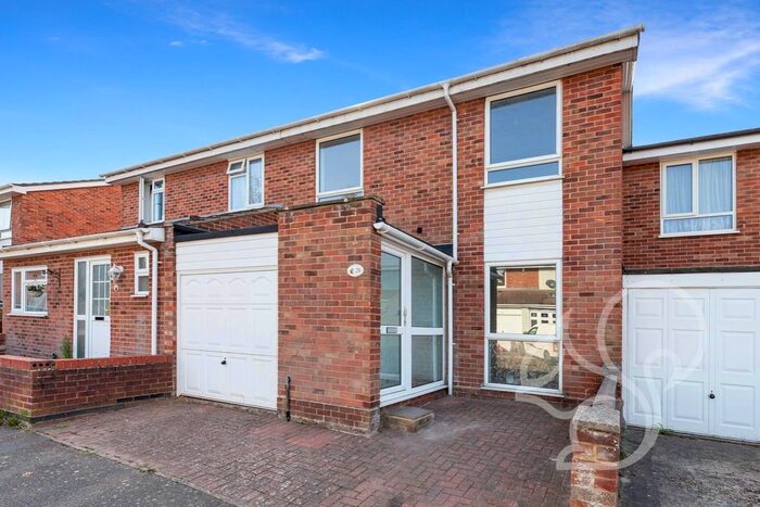 3 Bedroom Terraced House To Rent In De Greys Close, Great Cornard, Sudbury, CO10