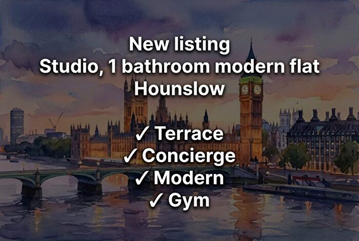 Studio To Rent In Victoria Road, Feltham, TW13