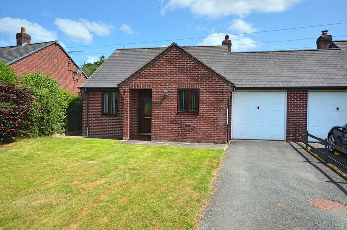 2 Bedroom Bungalow For Sale In Court Close, Abermule, Montgomery, Powys, SY15