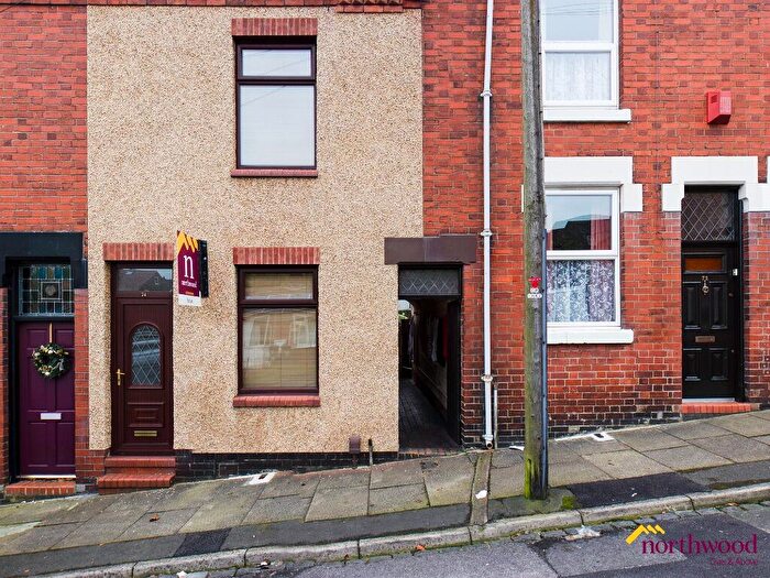 2 Bedroom Terraced House To Rent In Rose Street, Northwood, Stoke-on-Trent, ST1