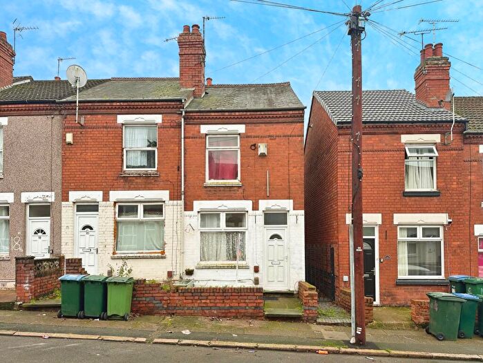 2 Bedroom End Of Terrace House For Sale In Augustus Road, Coventry, CV1