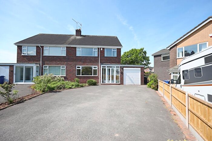 3 Bedroom Semi-Detached House For Sale In Rugby Close, Westlands, ST5