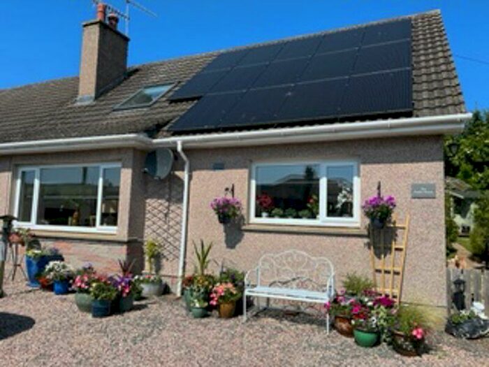 3 Bedroom Semi-Detached House For Sale In Craig Shannoch, Auchleven, Nr Insch, AB52