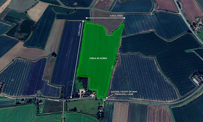 Land For Sale In Land Behind Jasmine Cottage, Mill Lane, Bicker, Boston, Lincolnshire, PE20