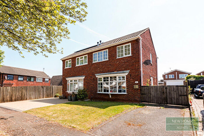 2 Bedroom Semi-Detached House For Sale In Beaumaris Crescent, Shepshed, Loughborough, LE12