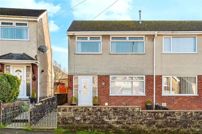 3 Bedroom Semi-Detached House For Sale In Garngoch Terrace, Garden Village, Gorseinon, Swansea, SA4