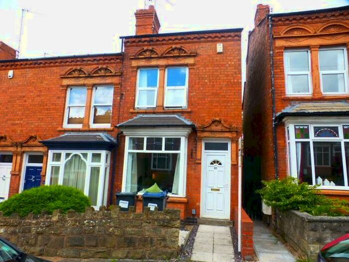 2 Bedroom End Of Terrace House To Rent In Hartledon Road, Harborne, Birmingham, West Midlands, B17