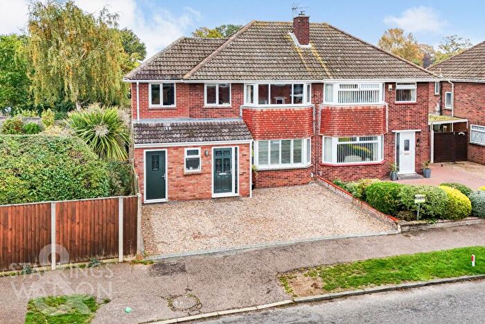 3 Bedroom Semi Detached House For Sale In St. Catherines Road, Thorpe St. Andrew, Norwich, NR7