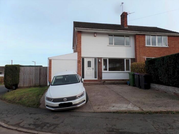 3 Bedroom Semi-Detached House To Rent In St. Andrews Way, Church Aston, Newport TF10