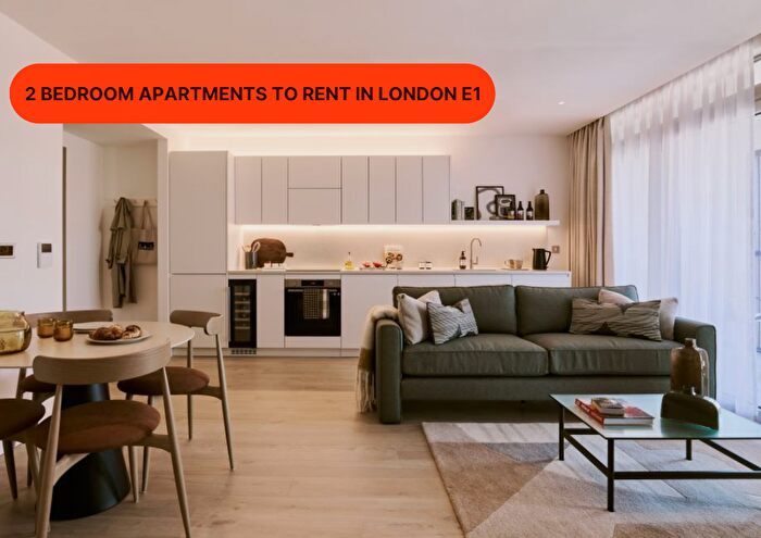 2 Bedroom Apartment To Rent In New Drum Street, London, E1