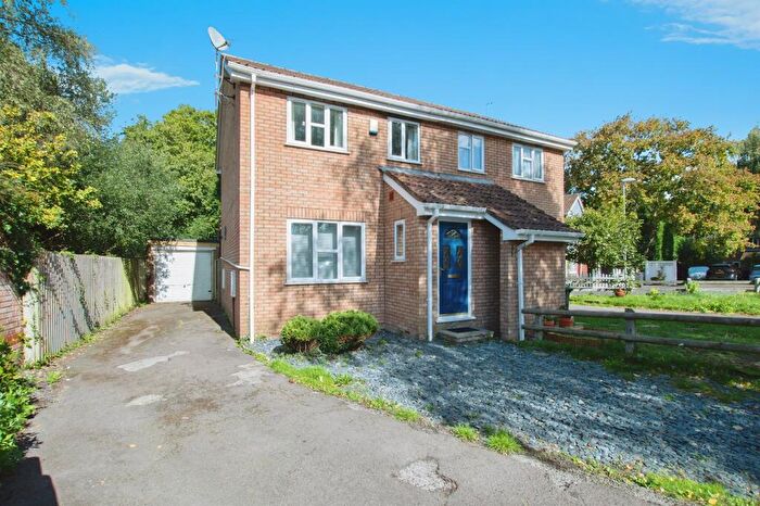 3 Bedroom Semi-Detached House For Sale In Bay Close, Three Legged Cross, Wimborne, BH21