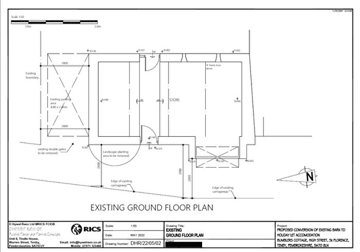 2 Bedroom Barn For Sale In Bumblers Barn - Development Potential, St Florence, SA70