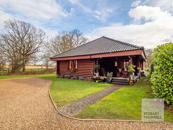2 Bedroom Log Cabin For Sale In Langmere Lakes, Old Church Road, Frettenham, Norfolk, NR12