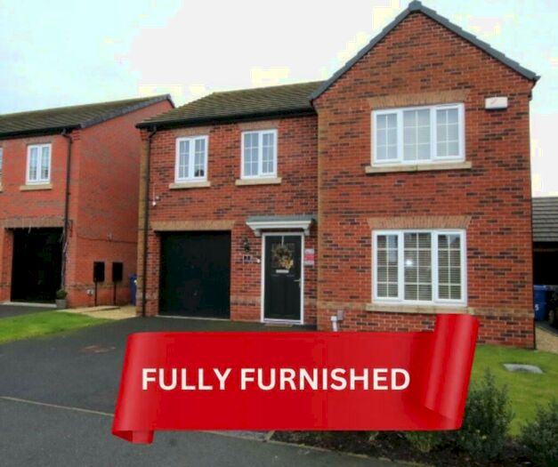 4 Bedroom Detached House To Rent In College Fields, Barnsley, S70