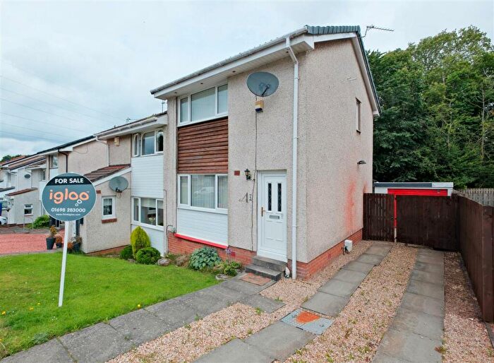 2 Bedroom Semi-Detached House For Sale In Armour Court, Blantyre, G72