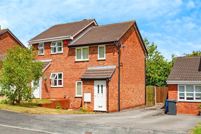 2 Bedroom Semi-Detached House For Sale In Wolsey Road, Lichfield, WS13