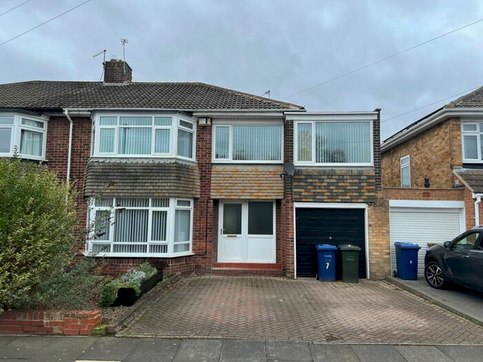 4 Bedroom Semi-Detached House To Rent In Glamis Avenue, Melton Park, Gosforth, Newcastle Upon Tyne, Tyne And Wear, NE3