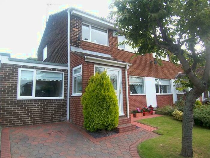 3 Bedroom Semi-Detached House To Rent In Thornley Close, Ushaw Moor, Durham, DH7