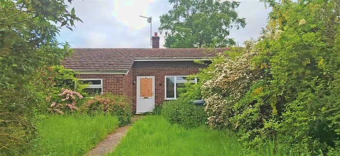 1 Bedroom Terraced Bungalow For Sale In Langley Road, Cantley, Norwich, NR13