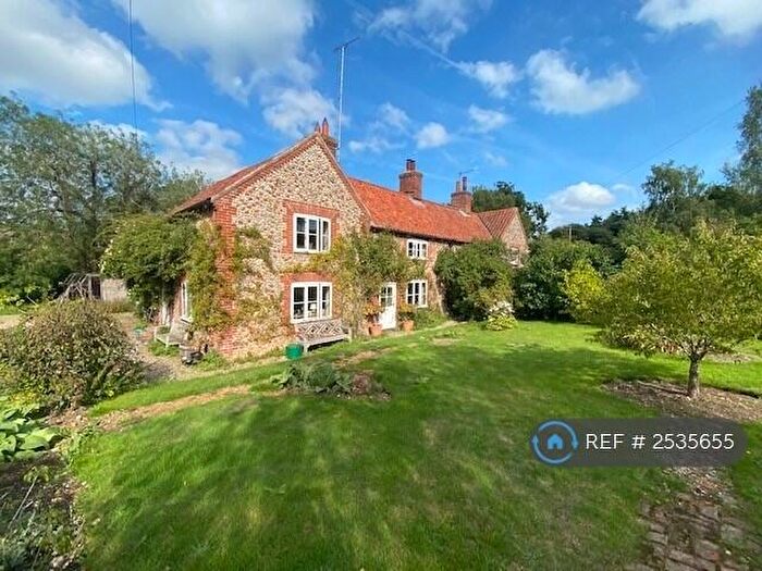 4 Bedroom Semi-Detached House To Rent In Colemans Cottage, Stody, Melton Constable, NR24