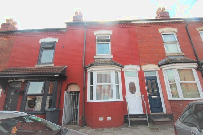 3 Bedroom Terraced House To Rent In Reginald Road, Saltley, Birmingham, B8