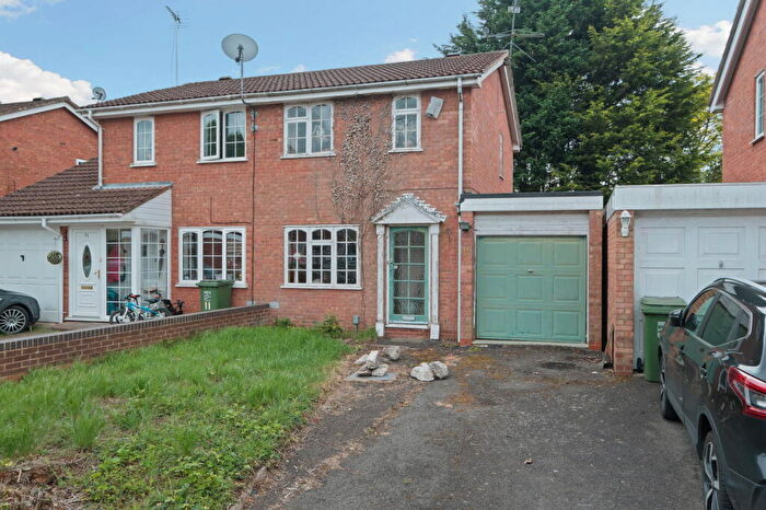 2 Bedroom Semi-Detached House For Sale In Moorgate Close, Church Hill North, Redditch, B98
