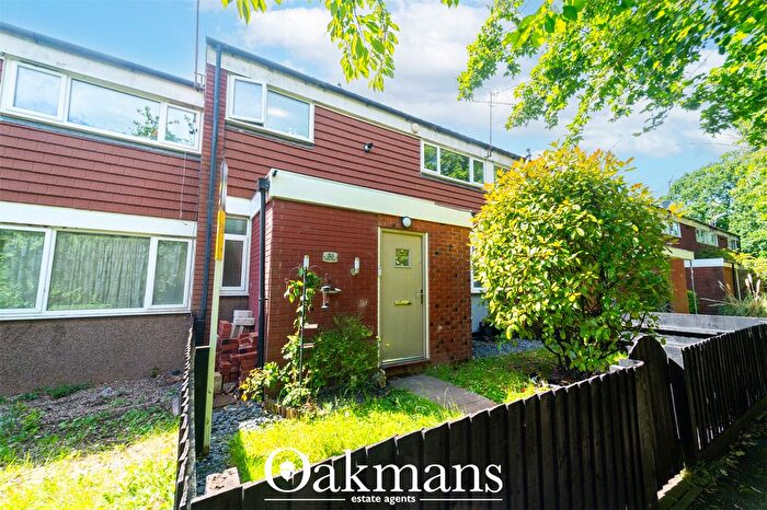3 Bedroom Terraced House For Sale In Cleeve Close, Redditch, Worcestershire, B98