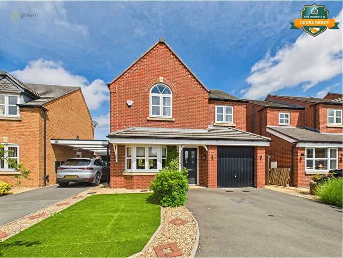 4 Bedroom Detached House For Sale In Croft Close, Two Gates, Tamworth, B77