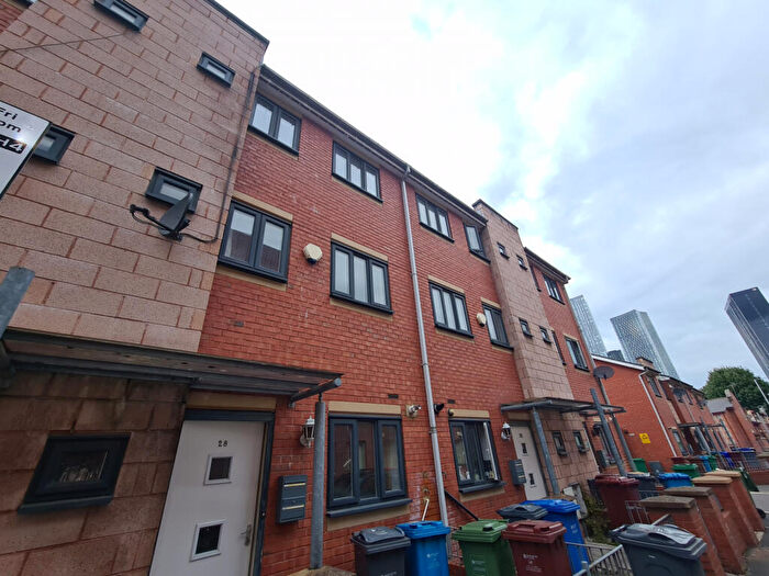 4 Bedroom Town House To Rent In Leaf Street, Hulme, Manchester, M15