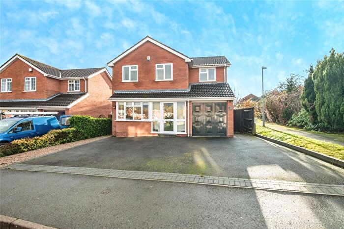 4 Bedroom Detached House For Sale In Oswestry Close, Redditch, Worcestershire, B97