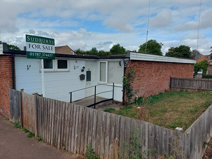 2 Bedroom Terraced Bungalow For Sale In Chelsworth Avenue, Great Cornard, CO10
