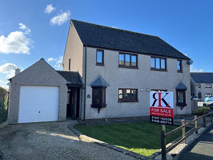 3 Bedroom Semi Detached House For Sale In Old Rectory Close, Letterston, SA62