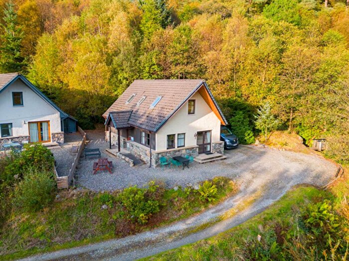 3 Bedroom Detached House For Sale In Alpine Lodge, Lubnaig Cottages, Strathyre, Callander, FK17