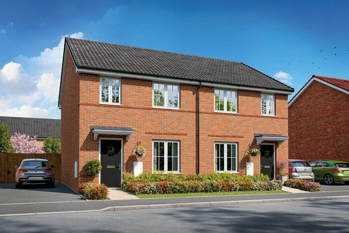 3 Bedroom Semi-Detached House For Sale In "The Gosford - Plot " At Burrows Drive, Bingham, Nottingham, NG13