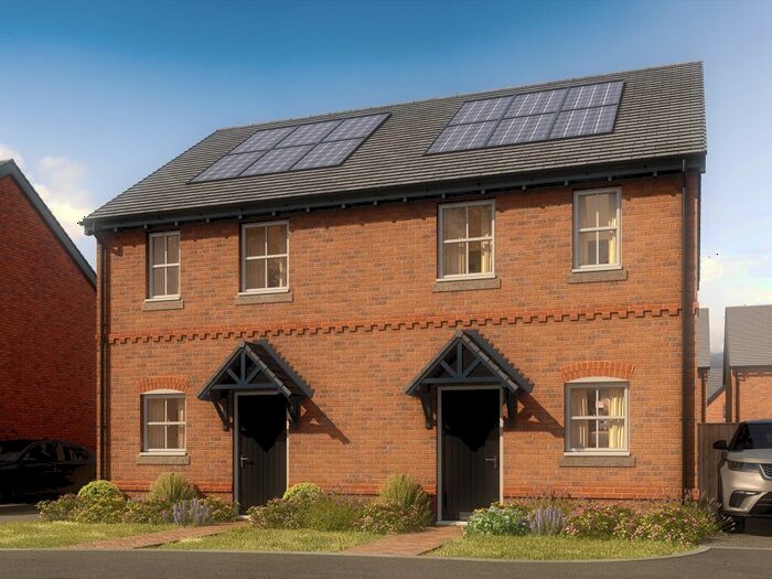 2 Bedroom Semi-Detached House For Sale In "The Colmer" At Ashchurch, Tewkesbury, GL20