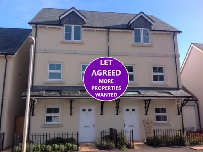 3 Bedroom Semi-Detached House To Rent In Carhaix Way, Dawlish, EX7