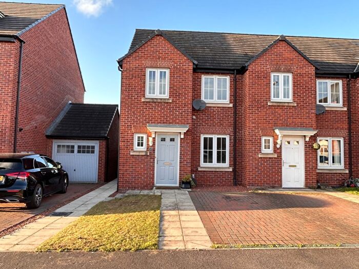 3 Bedroom Semi Detached House For Sale In Prospect Place, Coxhoe, Durham, County Durham, DH6