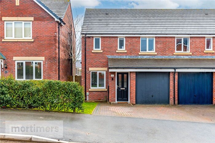 3 Bedroom Semi Detached House For Sale In Bluebell Terrace, Darwen, Lancashire, BB3