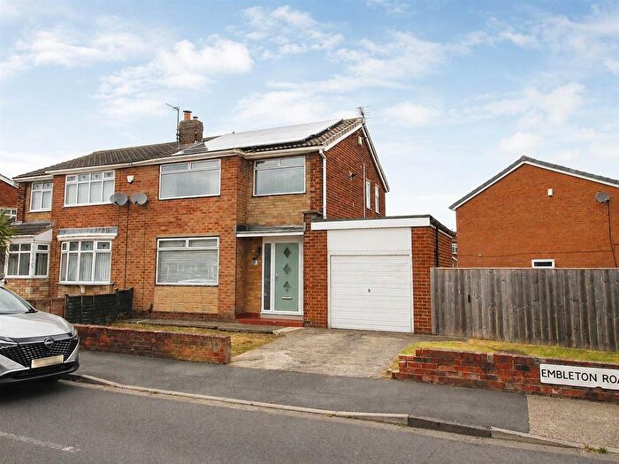 3 Bedroom Semi Detached House For Sale In Embleton Road, Wolviston Court, Billingham, TS22