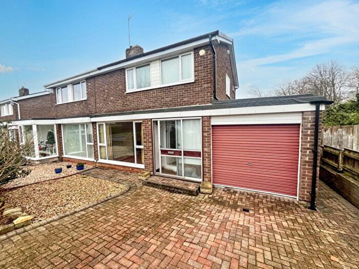 3 Bedroom Semi Detached House For Sale In Raynes Close, Morpeth, Northumberland, NE61