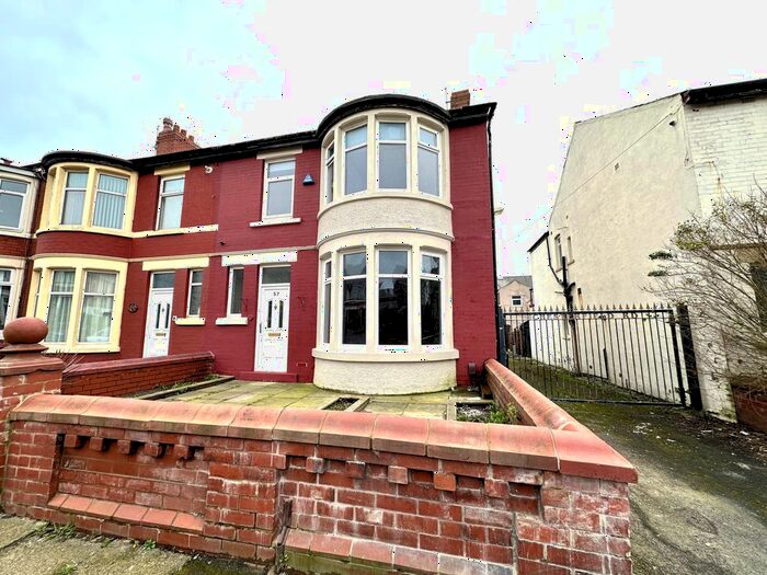 3 Bedroom Terraced House To Rent In Chesterfield Road, Blackpool, Lancashire, FY1
