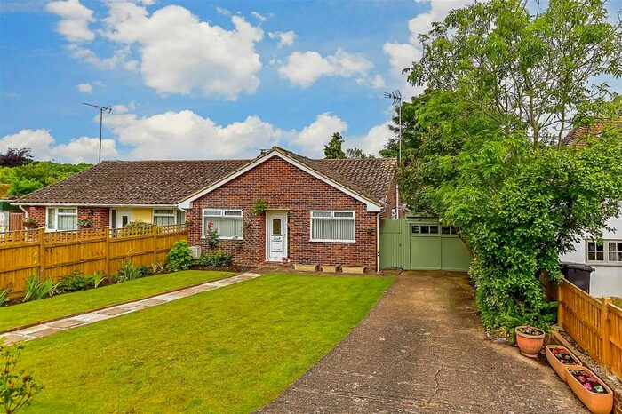 2 Bedroom Semi-Detached Bungalow For Sale In The Street, Adisham, Canterbury, Kent, CT3