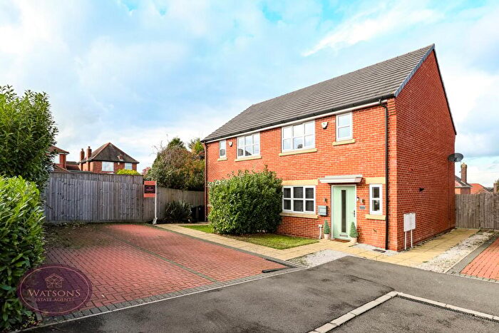 3 Bedroom Semi Detached House For Sale In Brandyline Gardens, Newthorpe, Nottingham, NG16