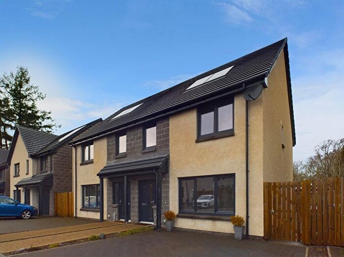 3 Bedroom Semi-Detached House For Sale In Netherton Road, Glenluie Estate, Meigle, PH12