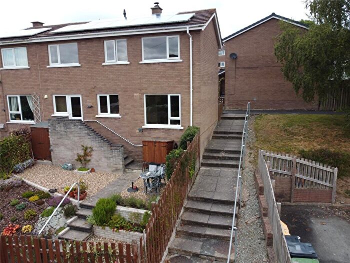 3 Bedroom Semi-Detached House For Sale In Maes Y Brenin, Rhayader, Powys, LD6