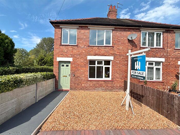 2 Bedroom End Of Terrace House For Sale In Shrewbridge Road, Nantwich, Cheshire, CW5