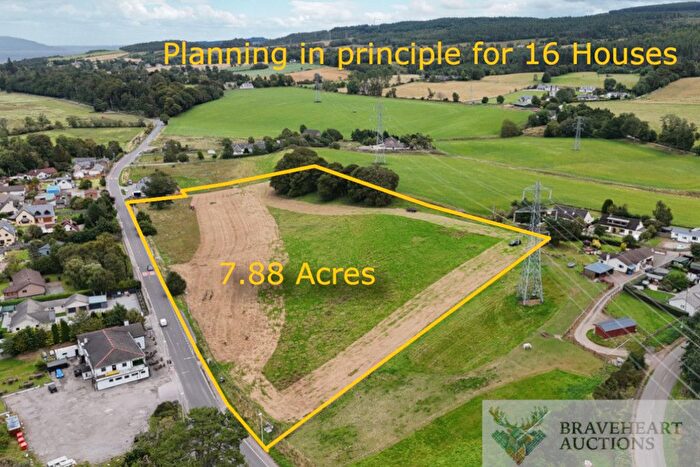 Land For Sale In The Royal Oaks Development, Planning Permission Granted, Kirkhill, Inverness, Highland, IV5