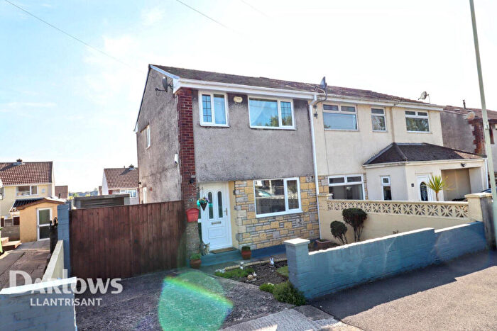 2 Bedroom Semi-Detached House For Sale In Heol Brynhyfryd, Llantwit Fardre, CF38